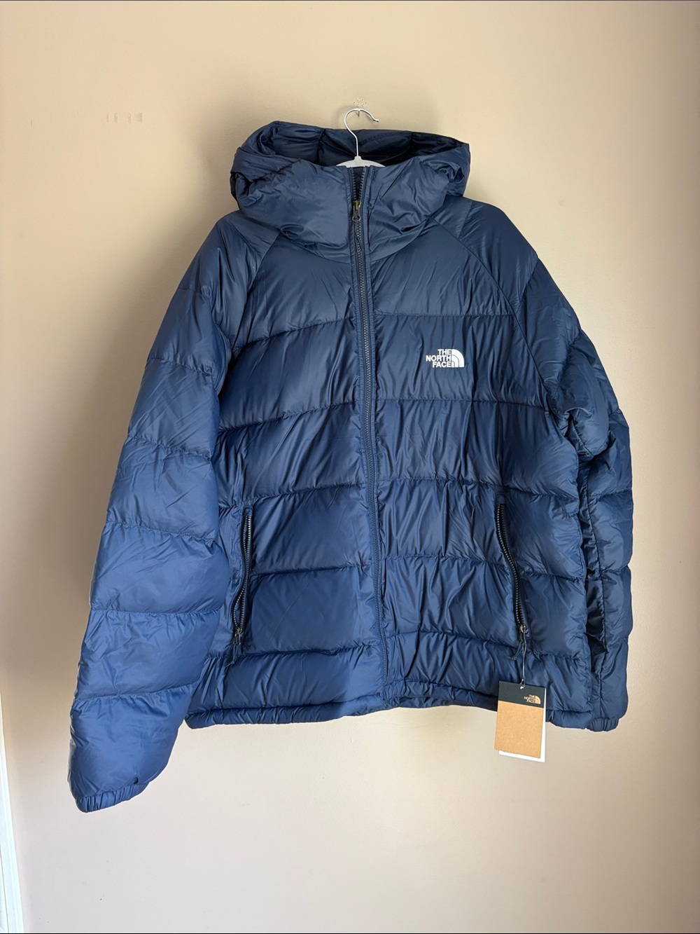 The North Face Men’s Navy Hooded Puffer